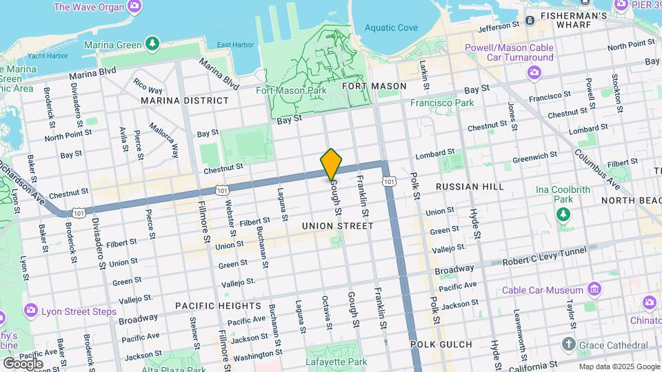 2901 Gough St Map and Location Details