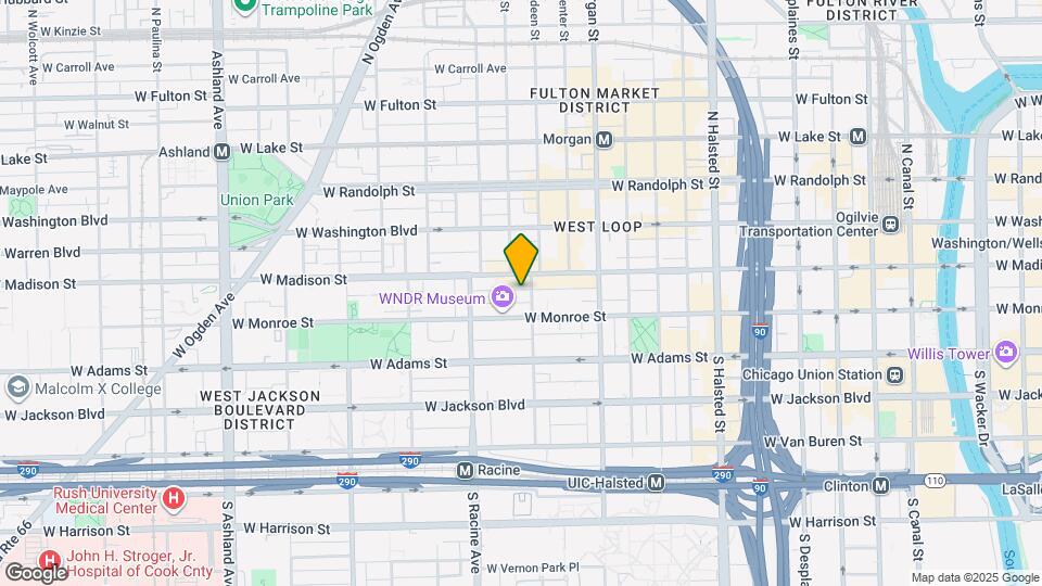 18 S Aberdeen St Map and Location Details