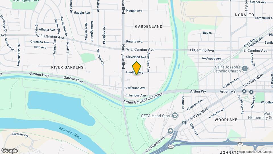474 Harding Ave Map and Location Details