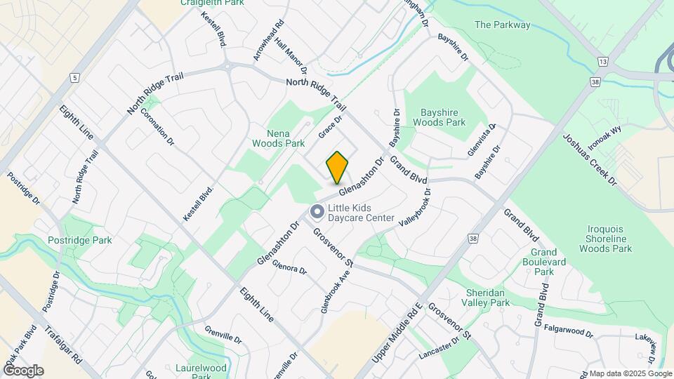 1181 Glenashton Dr Map and Location Details