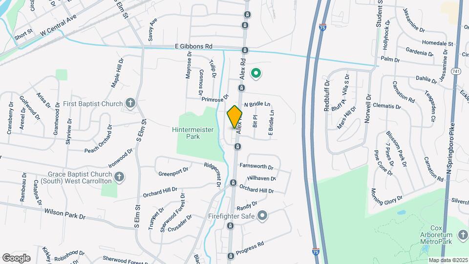 1165 S Alex Rd Map and Location Details