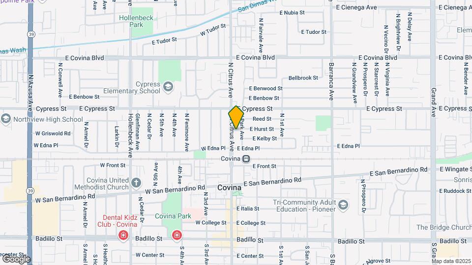 768 N Citrus Ave Map and Location Details