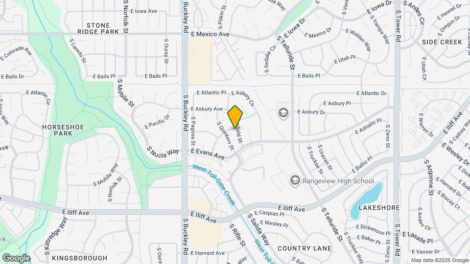 2061 S Richfield St Map and Location Details