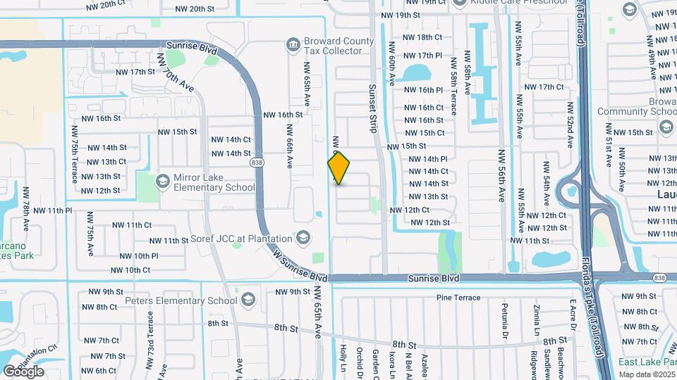 6290 NW 14th St Map and Location Details