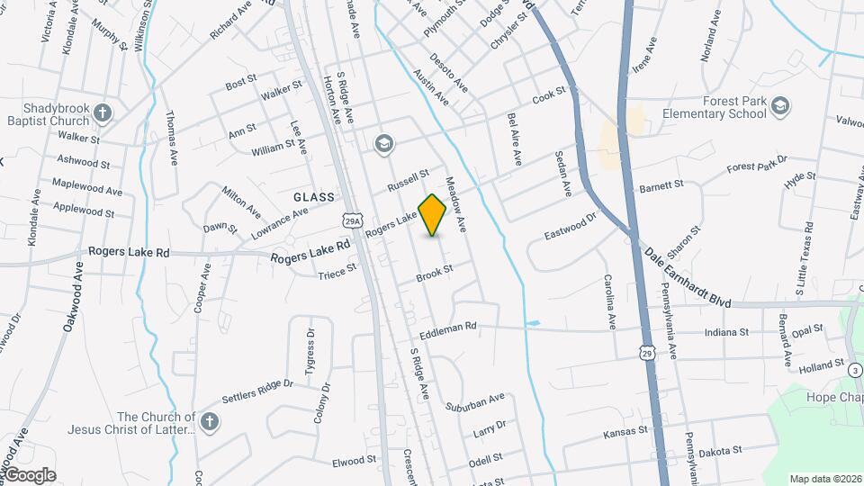 1412 Browdis Ave Mapa y Detalles de la Ubicación