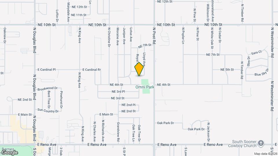 9816 NE 5th St Map and Location Details