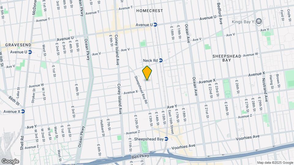 2355 E 13th St Map and Location Details