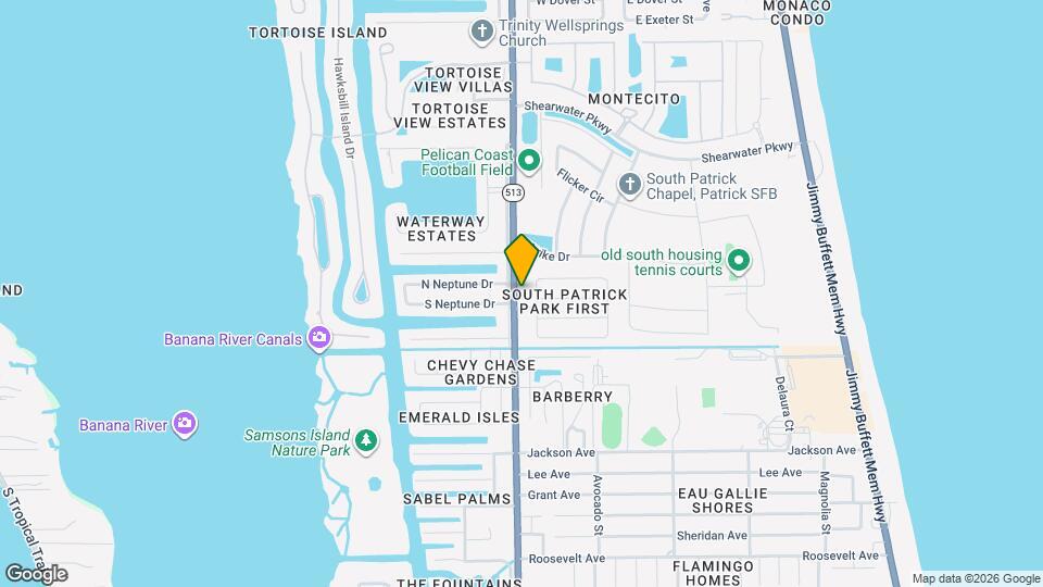 897 S Patrick Dr Map and Location Details