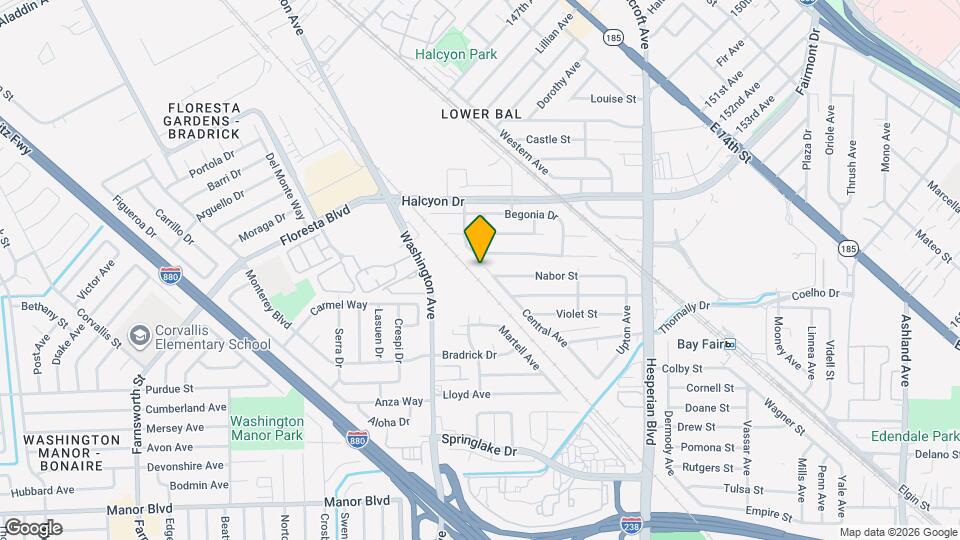 15211 Central Ave Mapa y Detalles de la Ubicación