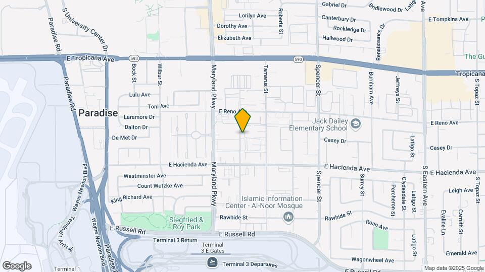 5188 Escondido St Map and Location Details