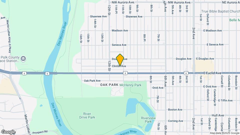 1106 Clinton Ave, Unit 3 Map and Location Details