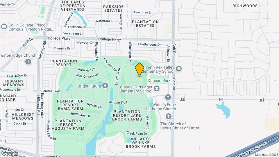 5710 Roanoke Dr Map and Location Details