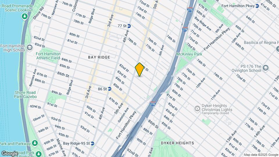 525 82nd St Map and Location Details