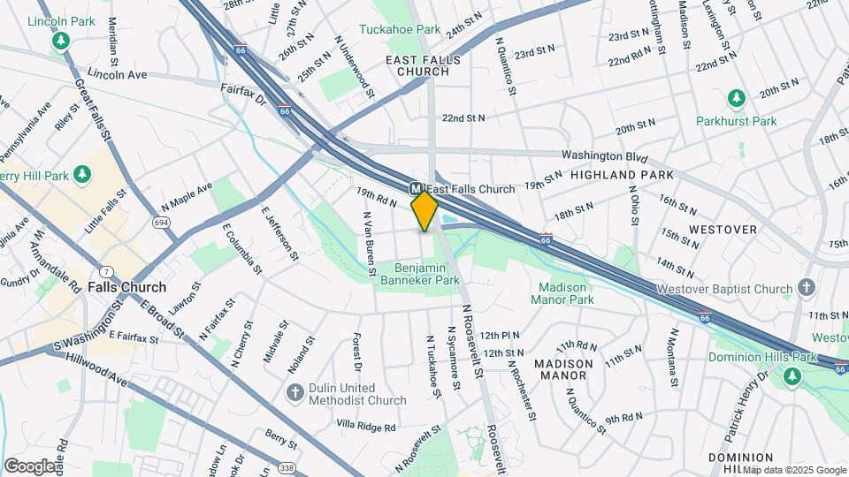 1817 N Tuckahoe St Map and Location Details
