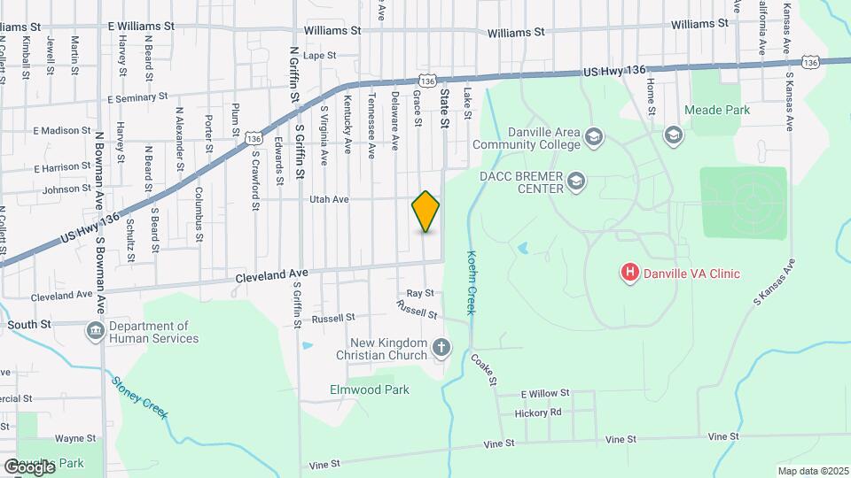 225 Grace St Map and Location Details