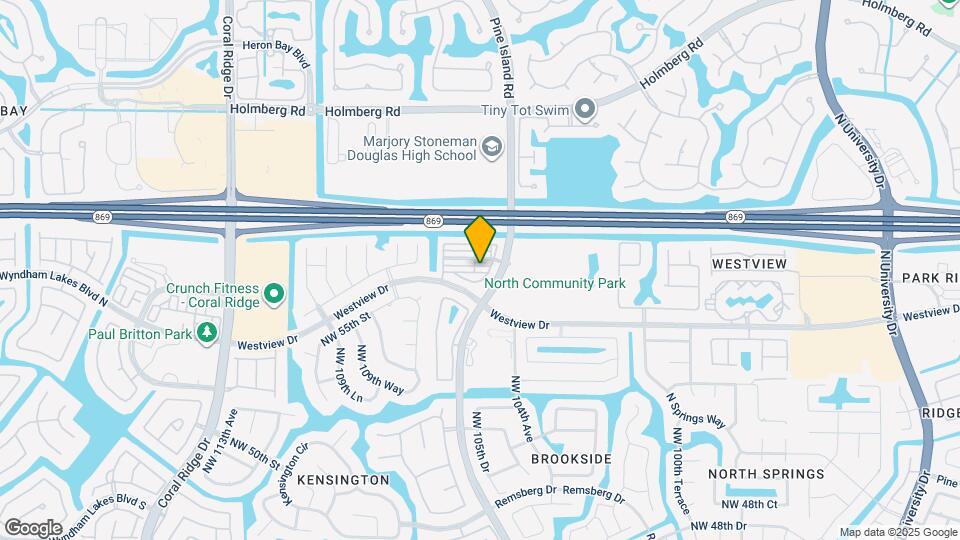 10541 NW 56th Pl Map and Location Details