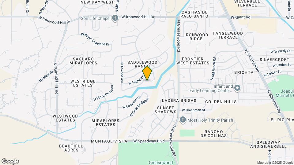 2690 W Saddle Ranch Pl Map and Location Details