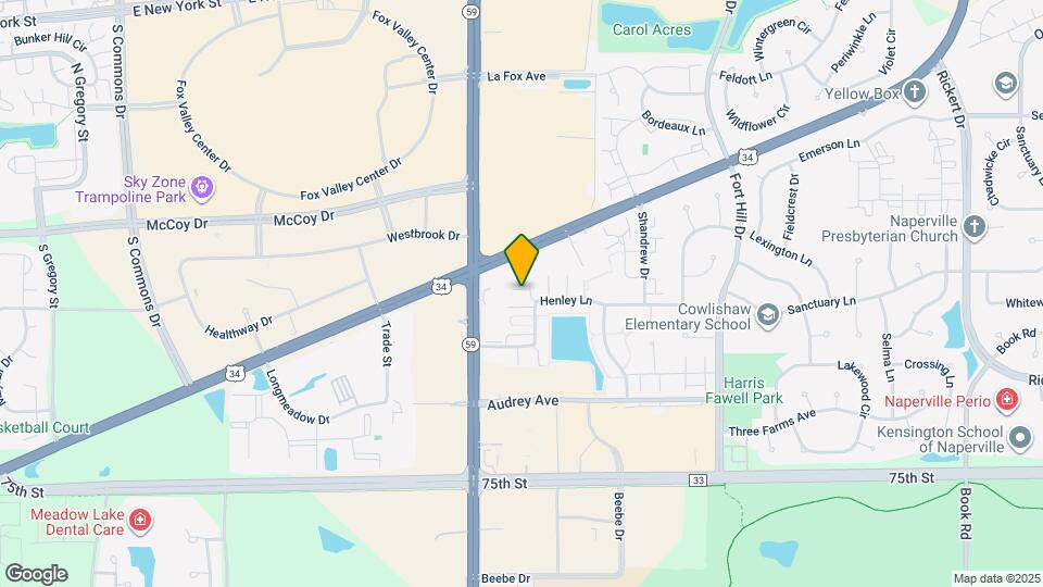 2911 Henley Ln Map and Location Details