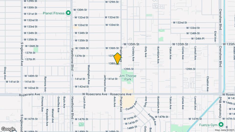 Hawthorne Apartment Map and Location Details