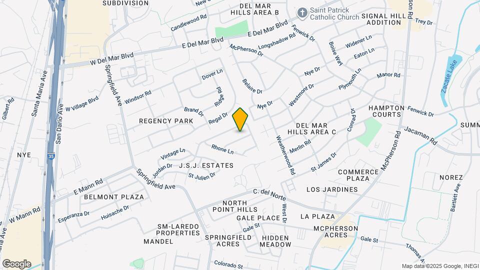 314 Bordeaux Dr Map and Location Details