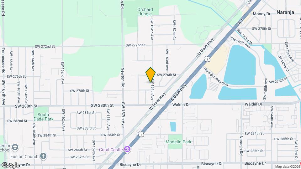 27720 SW 154th Ave Map and Location Details