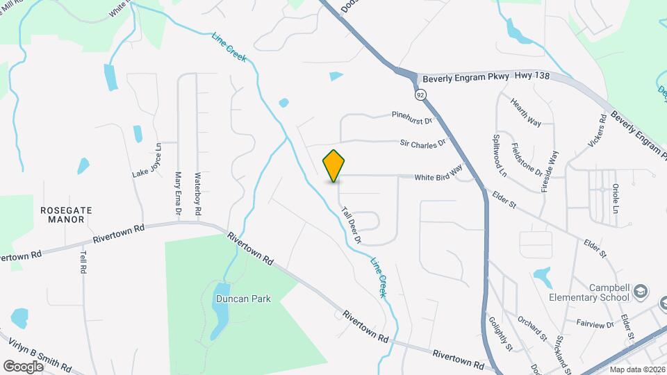 849 Tall Deer Dr Map and Location Details