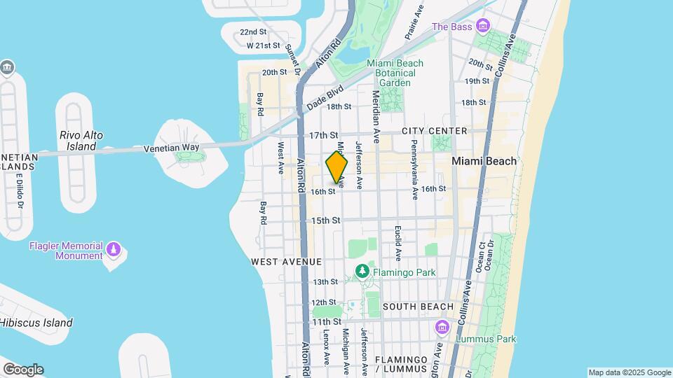 1600 Michigan Ave, Unit 1 Map and Location Details