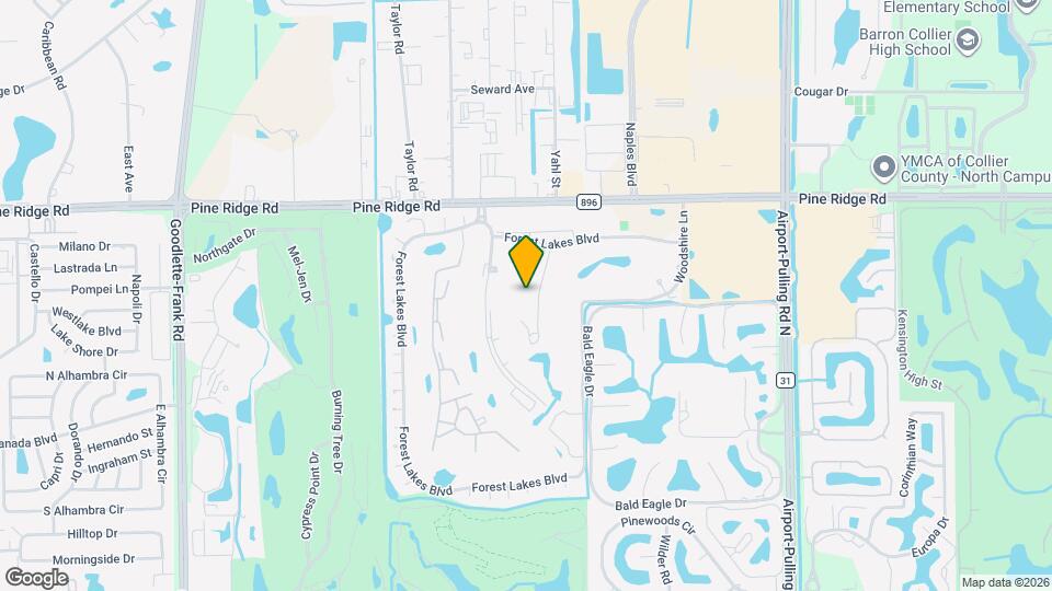 160 Turtle Lake Ct, Unit 109 Map and Location Details