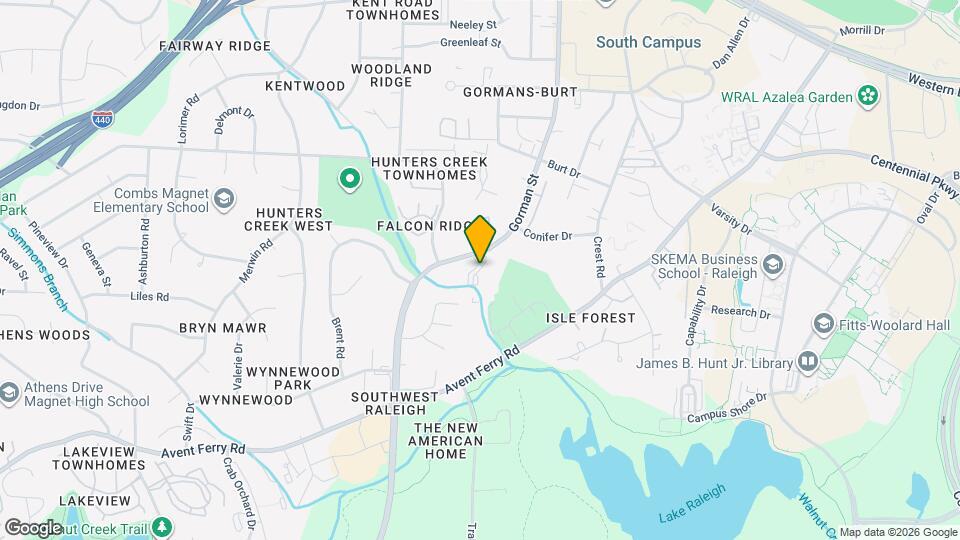 1500 Graduate Ln Map and Location Details