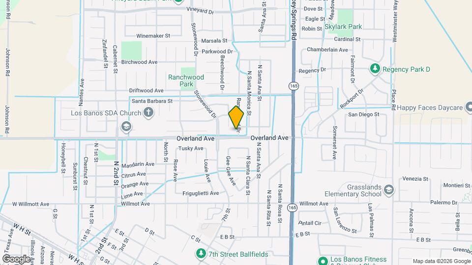 405 Ranchwood Dr Mapa y Detalles de la Ubicación