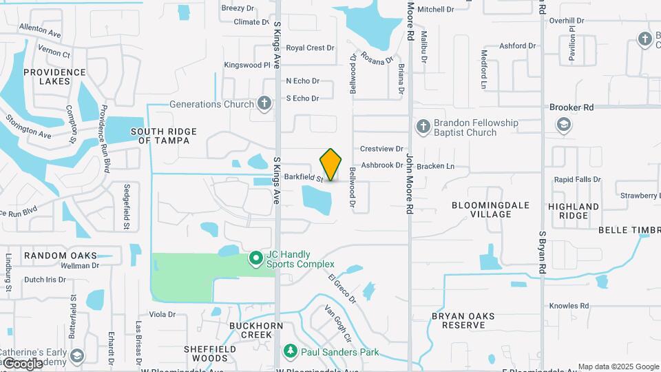 607 Barkfield St Mapa y Detalles de la Ubicación