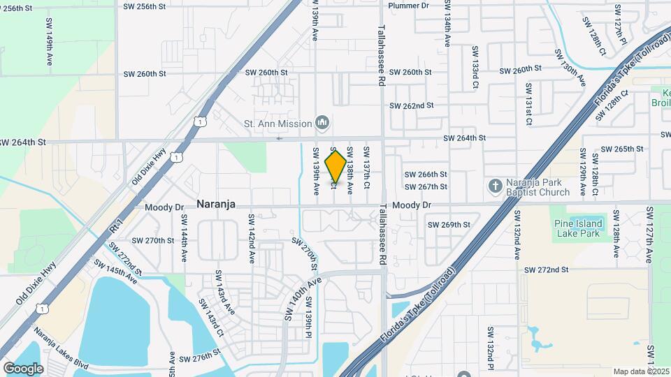26701 SW 138th Ct Map and Location Details