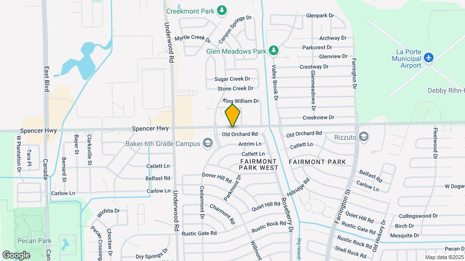 9927 Old Orchard Rd Map and Location Details