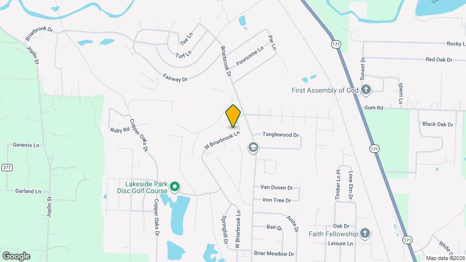 124 W Briarbrook Ln Map and Location Details
