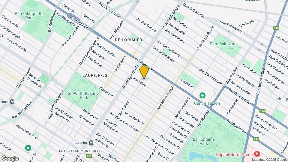 1570 Gilford St Map and Location Details