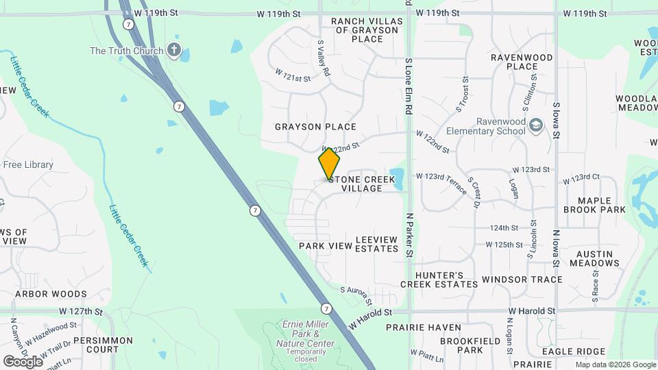 12307 S Chelsea St Map and Location Details