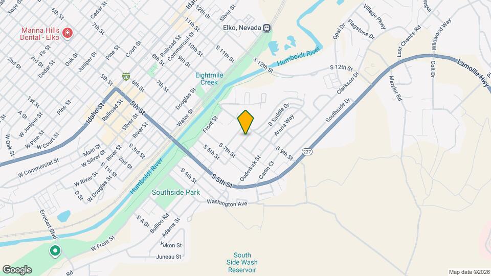 843 Lincoln Ave Map and Location Details