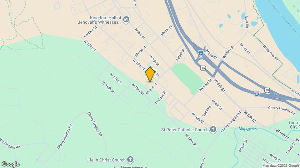 1204 Sandy Ln Map and Location Details