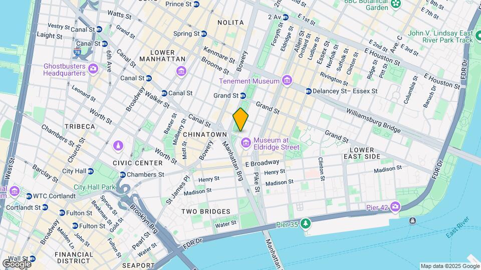 99-105 Canal St Map and Location Details