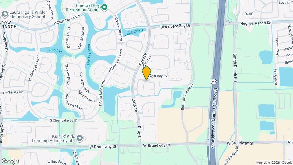 2601 Easton Springs Ct Map and Location Details