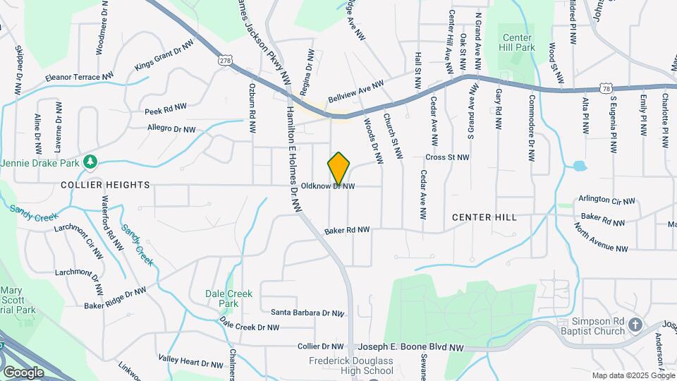2558 Oldknow Dr NW Map and Location Details