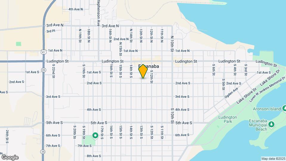 221 S 13th St Map and Location Details