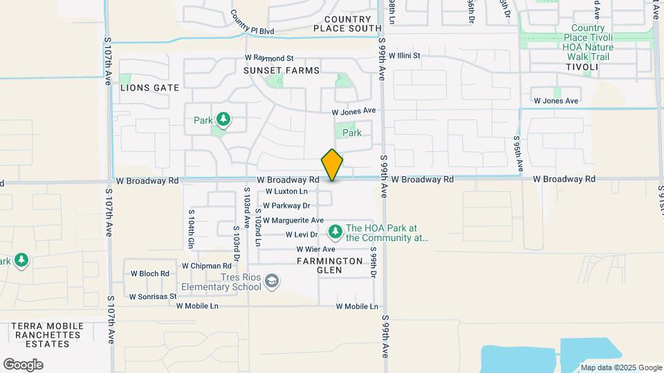 10022 W Luxton Ln Map and Location Details