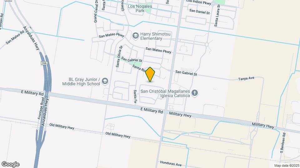 3307 San Angelo St Map and Location Details