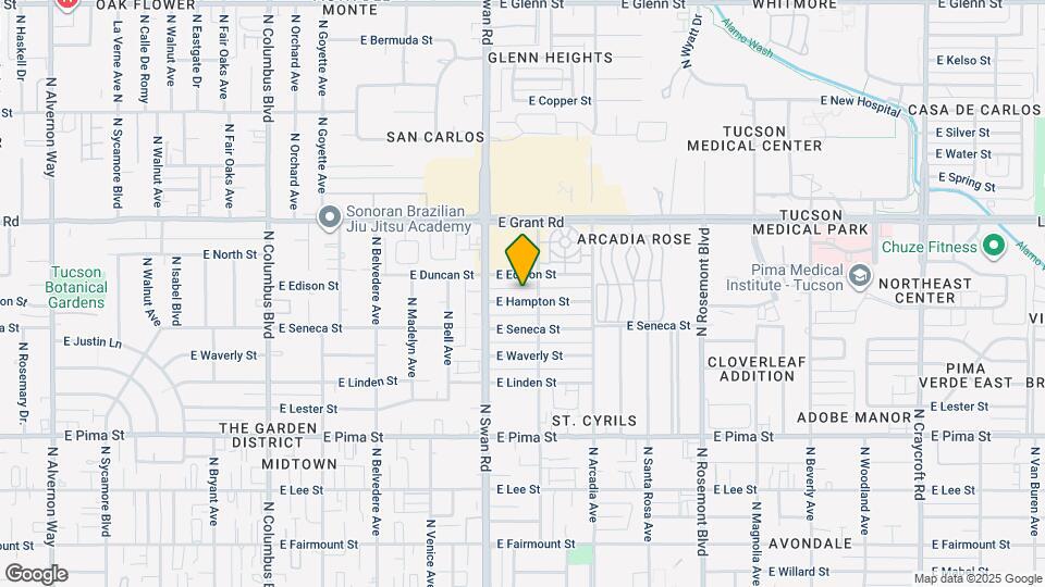 4739 E Hampton St Map and Location Details