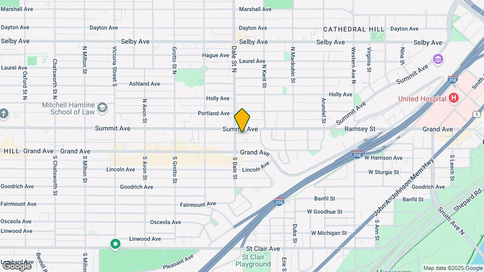 610 Summit Ave Mapa y Detalles de la Ubicación