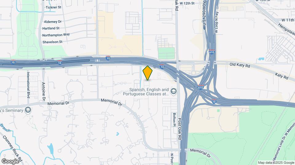 7505 Memorial Woods Dr Map and Location Details