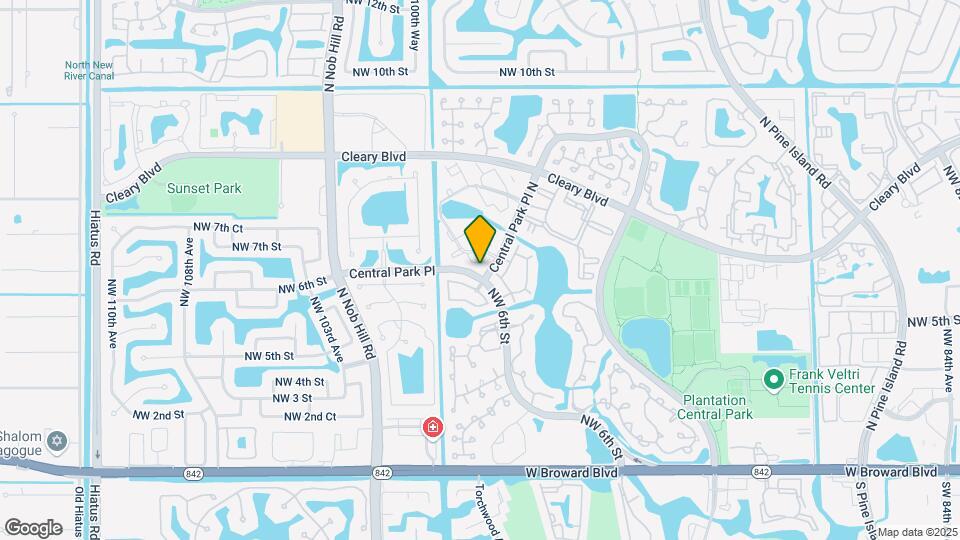 9876 NW 6th Ct Map and Location Details