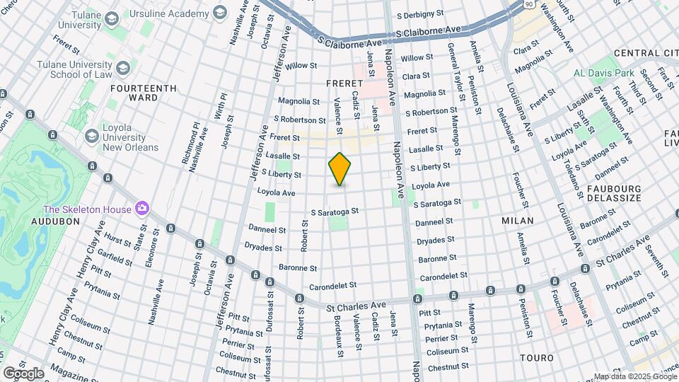 2200 Valence St Map and Location Details