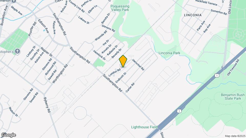 15057 London Rd Map and Location Details